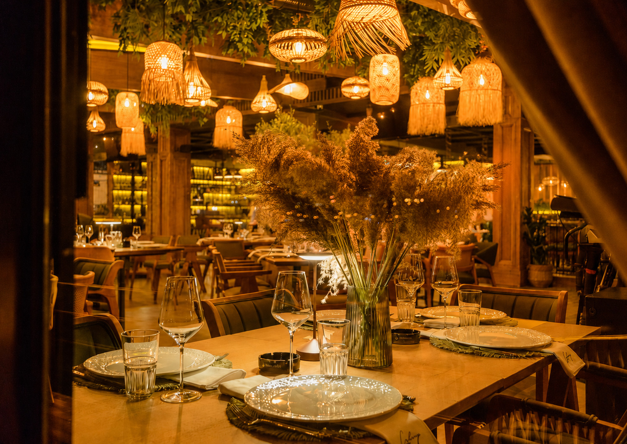 Suvenir warm evening interior